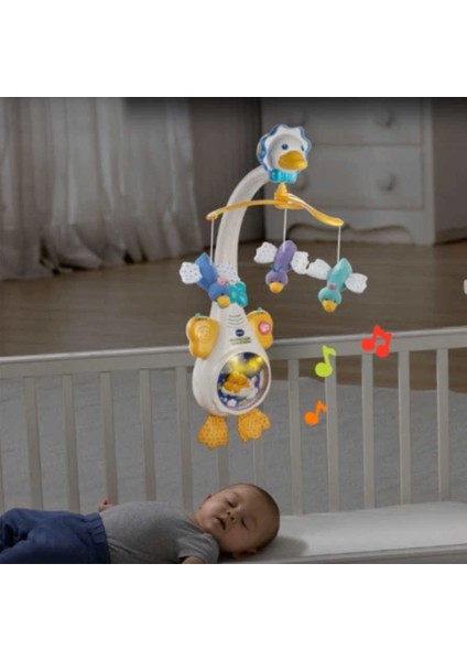 VTech Baby Bebeğimin Dönencesi Projektörlü Sevimli Uyku Arkadaşı Dönen