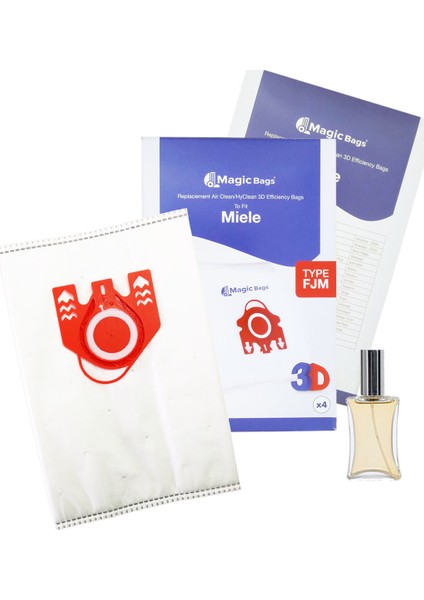 Miele Medicair Plus - CH - S748 Süpürge Toz Torbası - 4 Adet TT0170-6