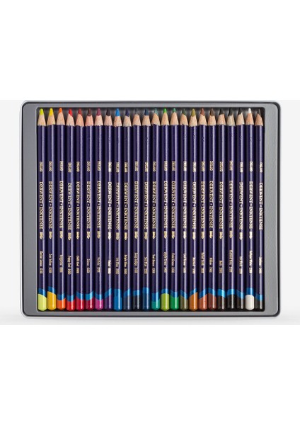 Inktense Mürekkep Bazlı Suluboya Kalem Seti 24 Renk Metal Kutu fiyatları