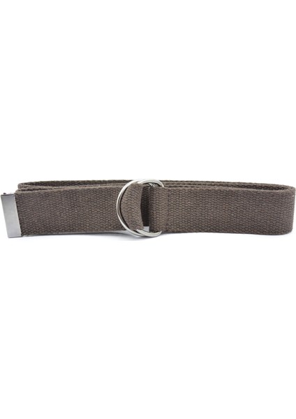 Kahverengi Spor Demir Tokalı Kolon Kemer 4 cm