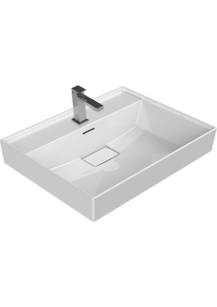 Cerastyle Sharp Etajerli Lavabo 80 cm 037300U