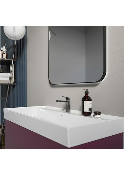 Cerastyle Sharp Etajerli Lavabo 60 cm 037100U modelleri