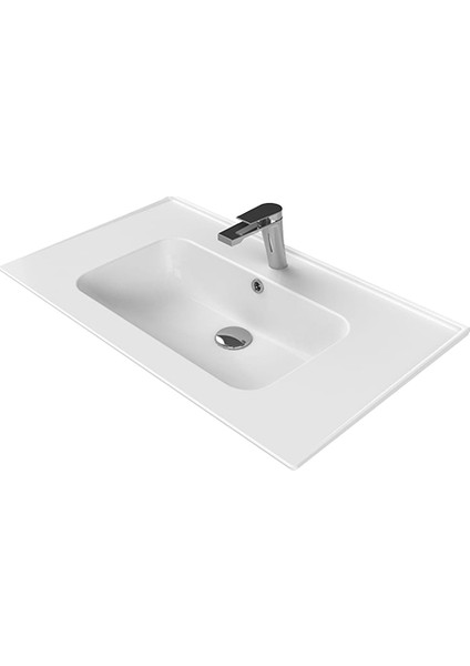 Cerastyle Blue Etajerli Lavabo 80 cm 042300U