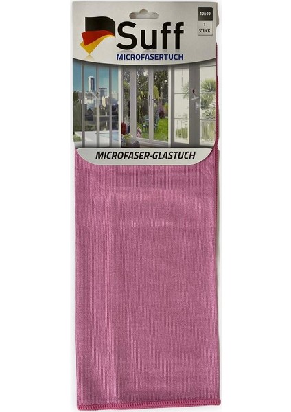 Lale Mikrofiber Cam Bezi Pembe