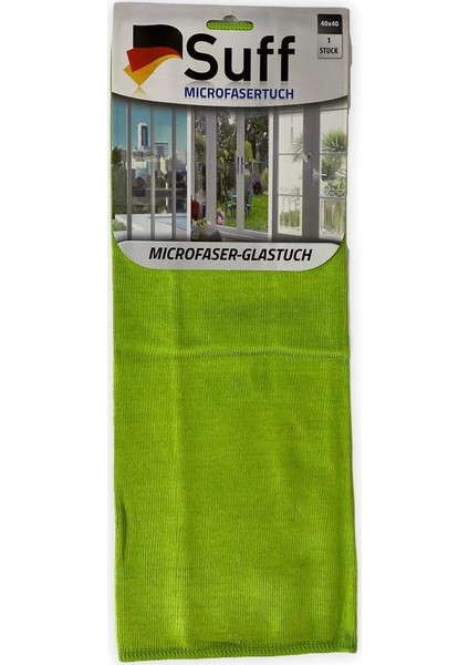 Lale Mikrofiber Cam Bezi Yeşil