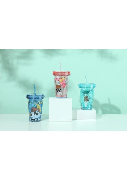 We Bare Bears- Pipetli Plastik Su Şişesi 320 ml. fiyatları