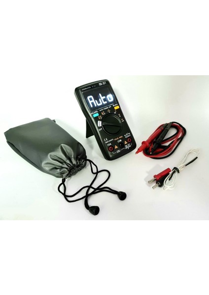 Toolfıx TF-103 True Rms Dijital Multimetre Ncv