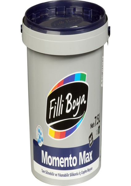 Filli Boya Momento Max Silikonlu Iç Cephe Boyası 7,5 L