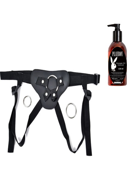 Adjustable 3 Rings Vibrator Strap Ayarlanabilir 3 Halkalı Belden Bağlama Kemeri