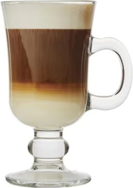 2 Adet Irısh Kulplu Latte Bardak