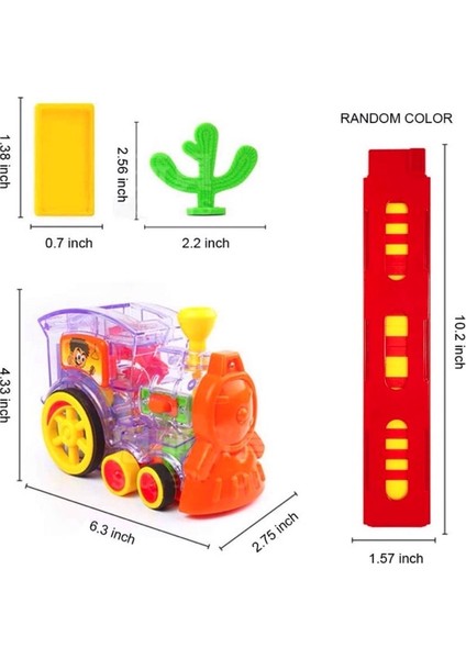 Can Toys Pilli Dominolu Tren Kutulu 80 Parça Domino Taşı Dizen