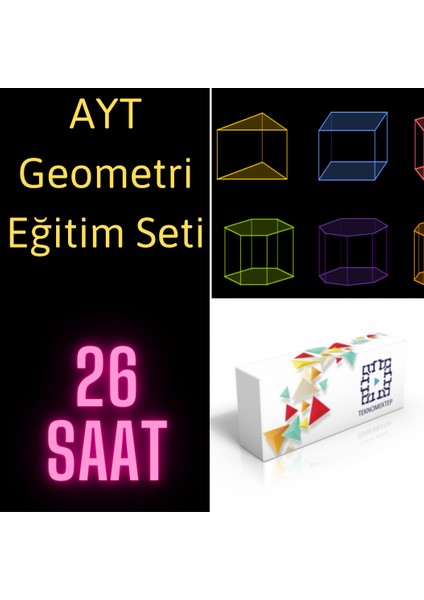 AYT Geometri Görüntülü Eğitim Seti