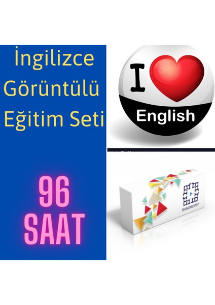 İngilizce Görüntülü Eğitim Seti