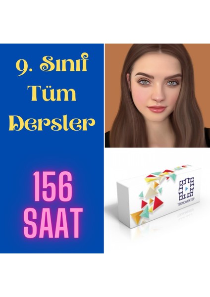 Lise 10. Sınıf Tüm Dersler Görüntülü Eğitim Seti