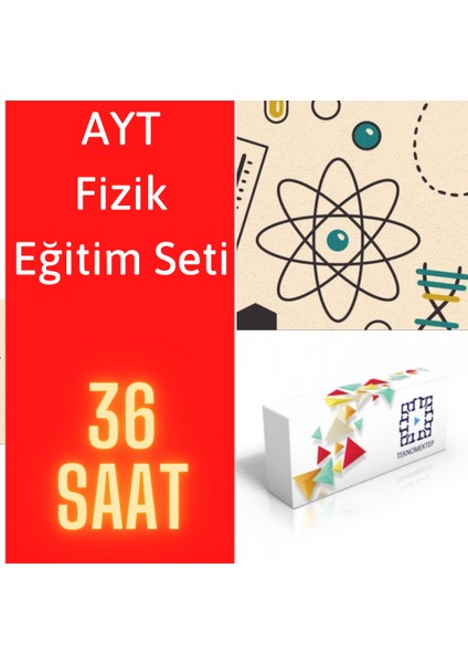 Enine Boyuna Eğitim AYT Fizik Görüntülü Eğitim Seti