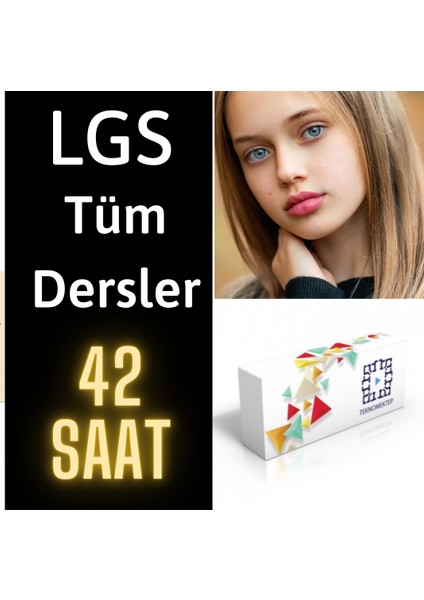 LGS (Liselere Giriş) Tüm Dersler Görüntülü Eğitim Seti