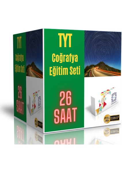TYT Coğrafya Görüntülü Eğitim Seti
