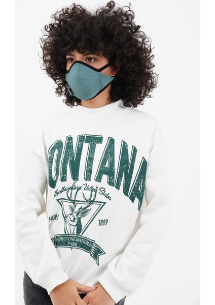 Boomerange Yeşil Unisex Koruyucu Maske