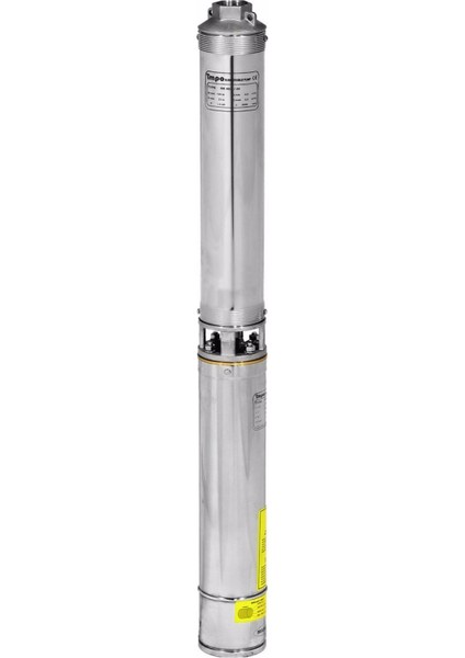 Impo Sk 404/14 Krom Başlıklı Derin Kuyu Dalgıç 1,5 Hp Motorlu 4"inç 92 Mss 6 M³/h