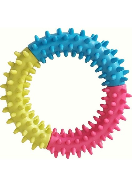 Diş Kaşıyıcı Yuvarlak Köpek Oyuncağı 10 cm