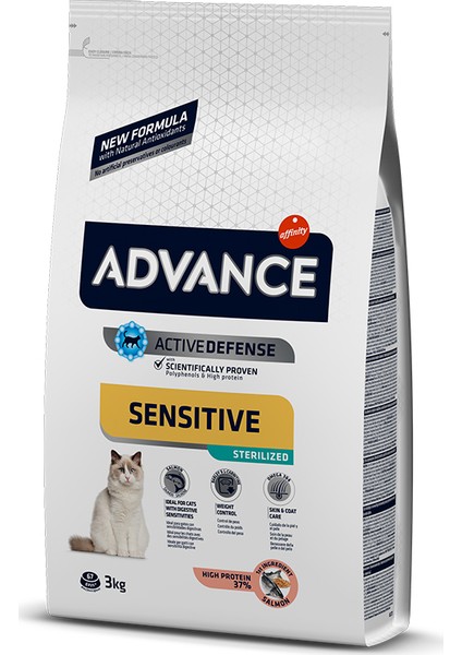 Somonlu Kısırlaştırılmış Kedi Maması 3 kg