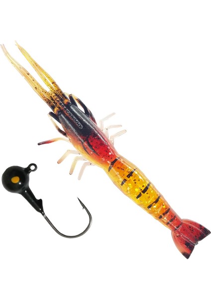 Bond Soft Shrimp A 9 cm Silikon Karides Yem