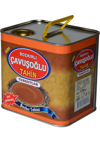 Çavuşoğlu Odun Ateşinde Kepekli Tahin Teneke 1750g