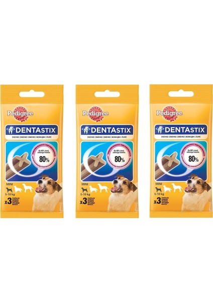 Dentastix Küçük Irk Şerit Köpek Ödül 3 Sticks 45GR (3ADET)