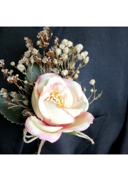 Damat ve Arkadaşları Için Yaka Çiçeği pudra PEMBE 54628