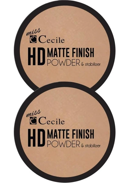 Miss Hd Matte Finish Powder-Stabilizer 05 Bronze X2