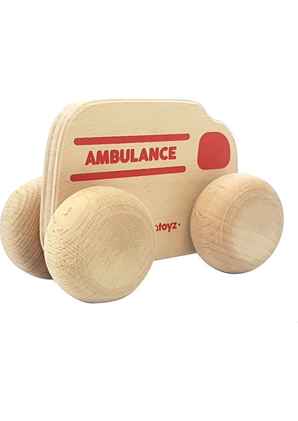 Ahşap Oyuncak Araba Kamyon Otobüs Itfaiye Ambulans indirimleri