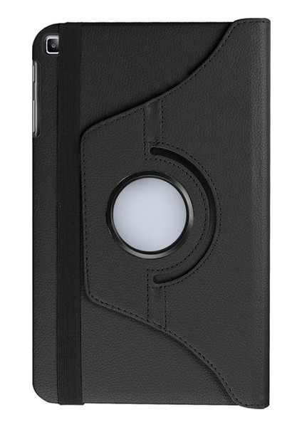 Samsung Galaxy Tab A 8'' (T290) Kılıf Dönebilen Standlı Kapaklı Kılıf Siyah