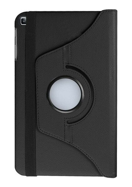 Samsung Galaxy Tab S5E (T720) Kılıf Dönebilen Standlı Kapaklı Kılıf + Nano Ekran Koruyucu Siyah