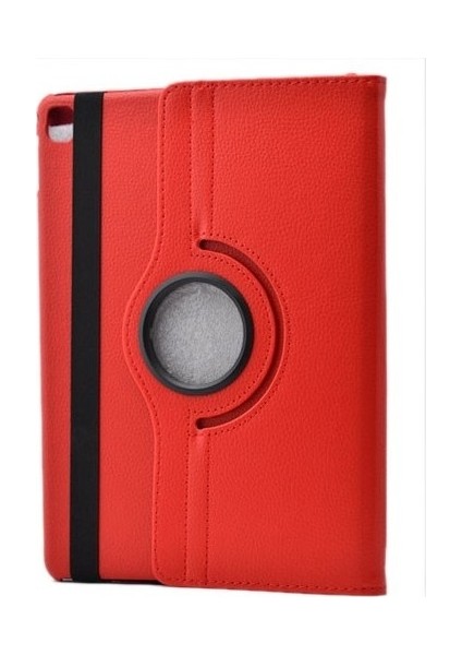 Samsung Galaxy Tab S6 (T860) Kılıf Dönebilen Standlı Kapaklı Kılıf Kırmızı