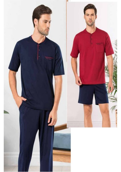 Erkek Üçlü Pijama 5370