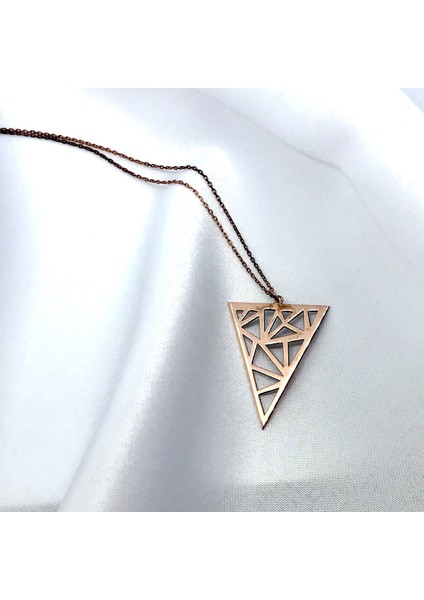 Rose Geometrik Kolye