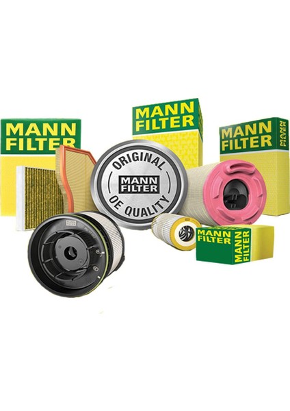 Mann Seat Leon 1.2 1.4 Tsı Benzinli Mann Filtre Bakım Seti 2011-2012