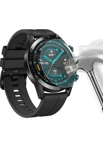 Huawei Watch Gt Gerçek Kırılmayan Ekran Koruyucu (2 Adet)