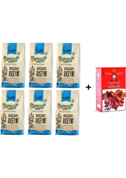Buğday Ruşeymi 4 + Doğalsan +1 Ziya Dede Atom Çay