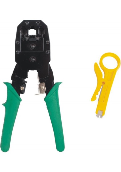 RJ11-RJ9-RJ45 3'lü Sıkma Pensesi
