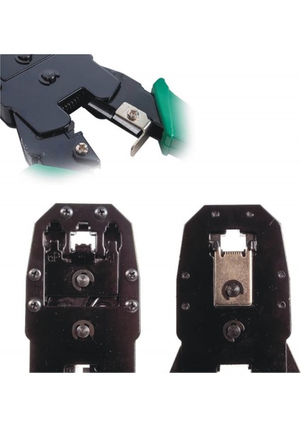 RJ11-RJ9-RJ45 3'lü Sıkma Pensesi