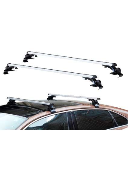 Renault Fluence ( 2009-2016 ) 3 Aparatlı Oluksuz Tip Port Bagaj Tavan Çıtası Ara Atkı Barı Çıta Blueoto fiyatları