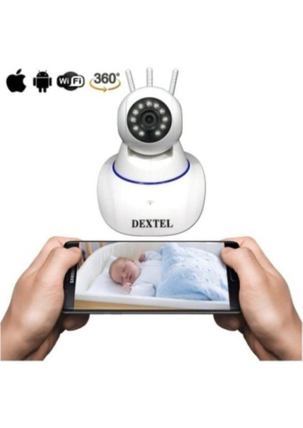 Dex-11 Wireless Ip Kamera Kablosuz Ip Bebek Izleme
