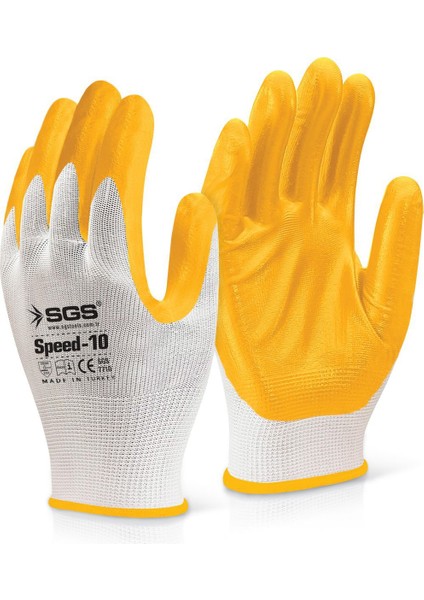 Nitril Eldiven Speed SGS7710 10 Çift