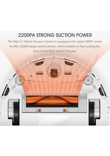 G1 Akıllı Robot Süpürge 2200Pa (Yurt Dışından)