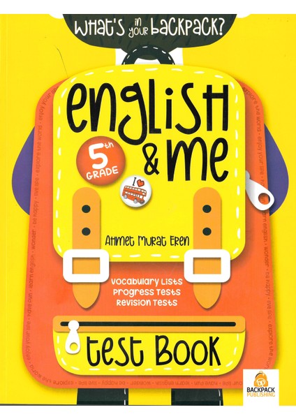 5. Sınıf English & Me Test Book