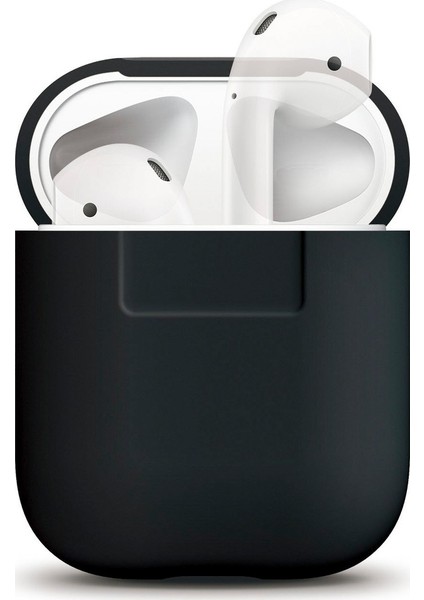 Airpods Silikon Kılıf Siyah