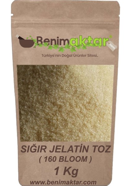 Benimaktar Sığır Jelatini Toz 1 kg