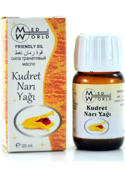 Med World Kudret Narı Yağı 20 ml