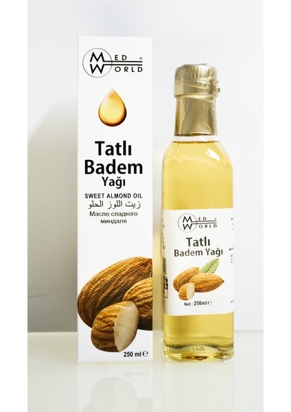 Med World Tatlı Badem Yağı 250 ml